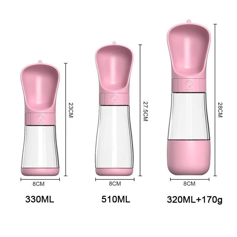 On-The-Go Treat and Water Bottle