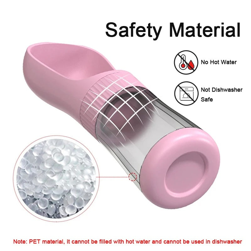 On-The-Go Treat and Water Bottle