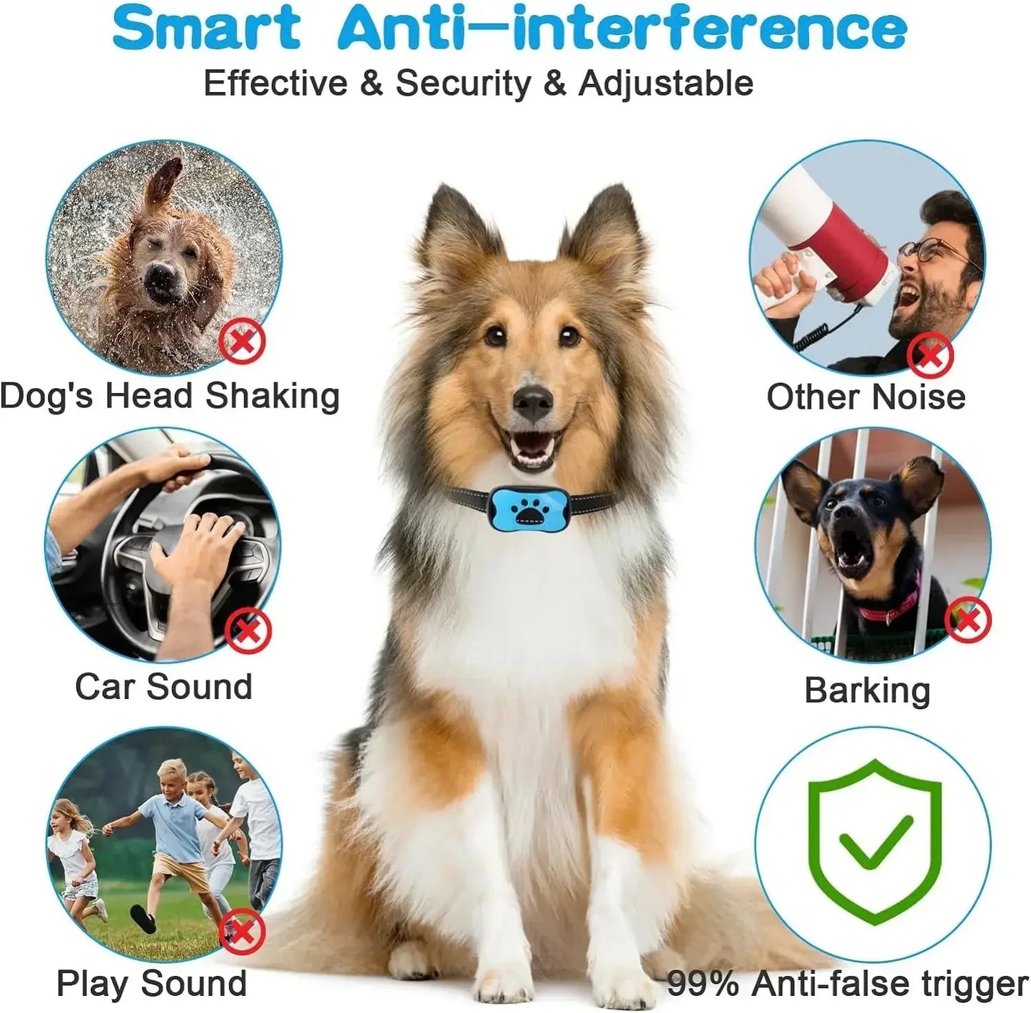 CalmSignal Anti Bark Training Collar