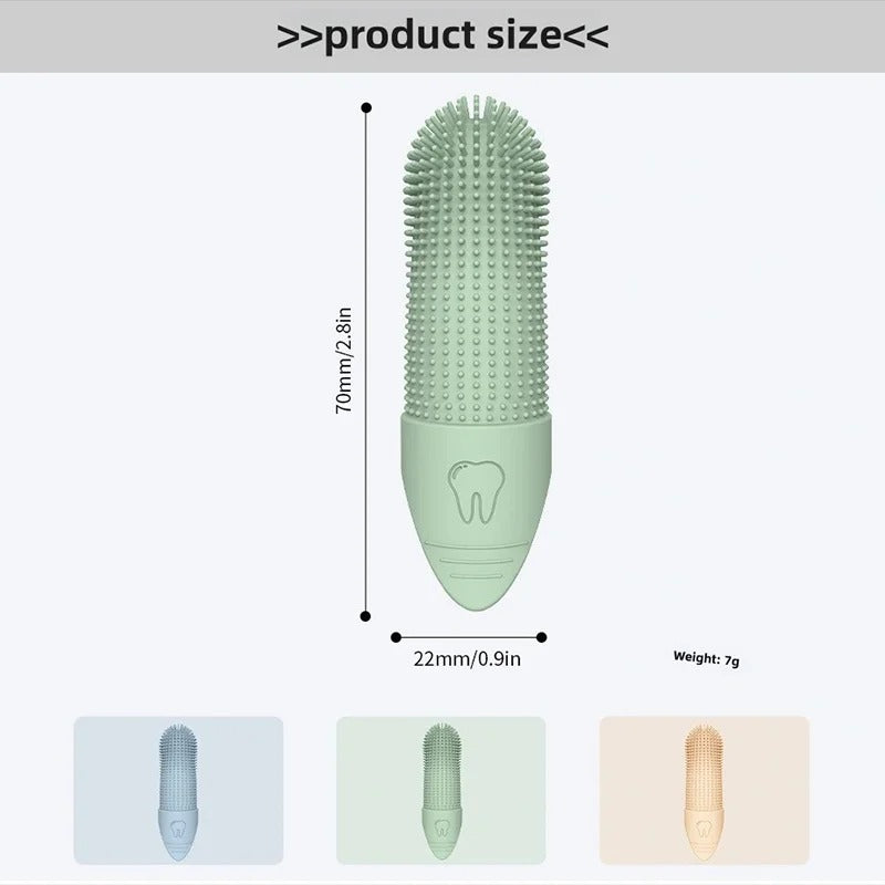 Silicone Finger Dog Toothbrush